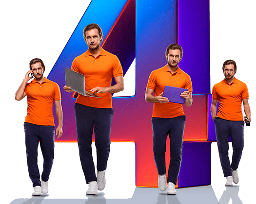 Великолепная четверка Ростелеком в&nbsp;посёлок Хантайское Озеро (Красноярский край)